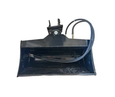 Agrotk 24in 32in and 40in Tilt Bucket Attachment for 12 series Mini Excavators