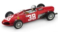 Brumm 1/43 F1 Ferrari 156 Phil Hill 1961 Monaco Gp Figuren Statisches Modell