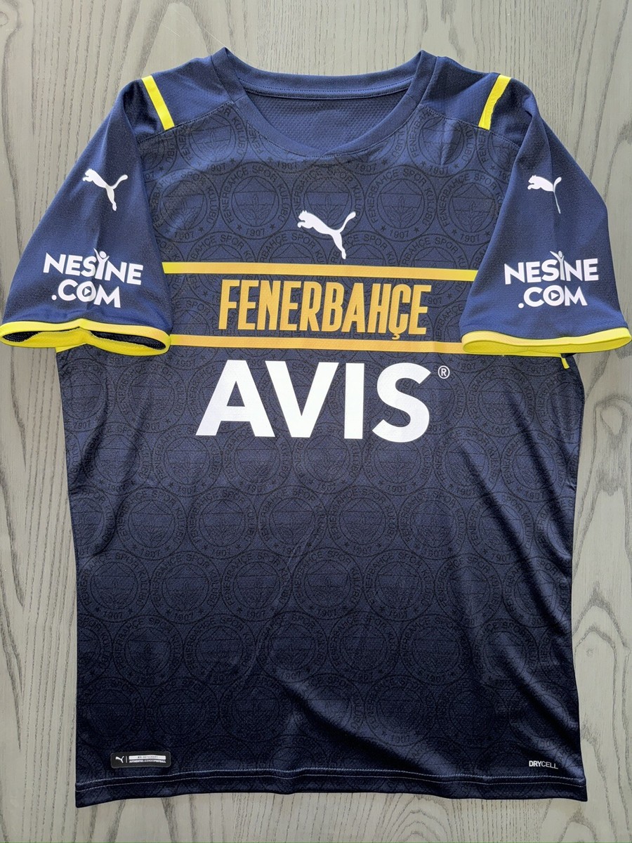 2021/22 Puma Fenerbahce Özil Third Jersey - Size M | eBay