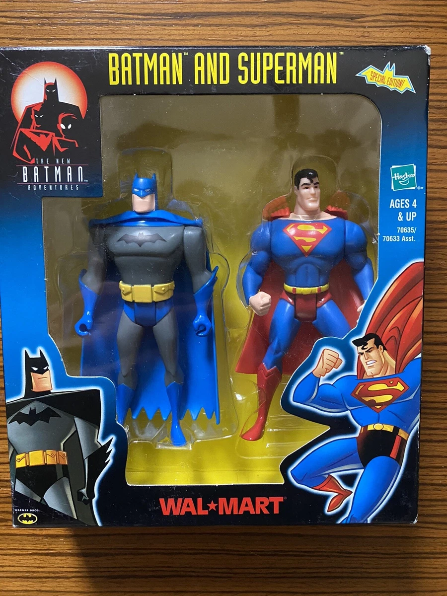 NEW Batman Adventures-Batman and Superman-Hasbro- Walmart-Special  Edition-sealed | eBay