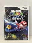 Super Mario Galaxy (Nintendo Wii, 2007) Complete in Box - Resurfaced & Tested