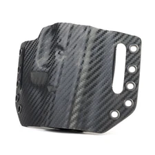 Smith & Wesson - OWB Slotted Gun Holster - Optic Ready - Black Carbon Fiber