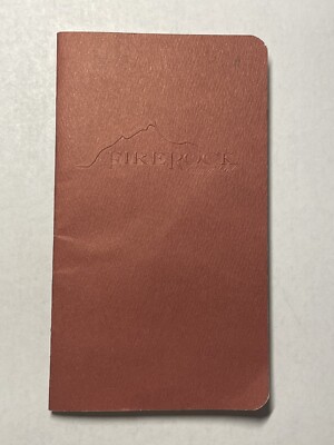 FireRock Country Club Golf Yardage Guide Book - Fountain Hills, Arizona