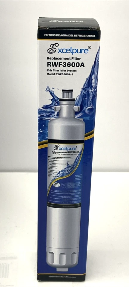 Excelpure Refrigerator Water Filter Replacement RWF3600A Compatible w/ GE RPWF. - Image 4 of 4