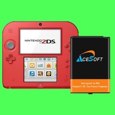 Long Lifespan 1500mAh Standard Extended Slim Battery f Nintendo 2DS FTR-001 NEW