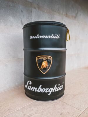 Lamborghini Black Barrel Chair - PK Werks