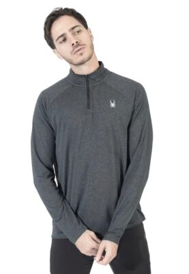 Spyder Active Men's Stretch, Moisture Wicking, Reflective, Large