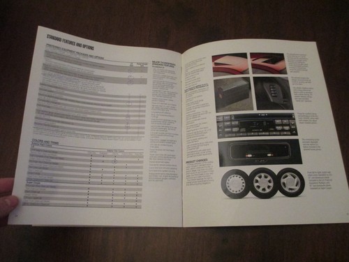 Ford Thunderbird 1994 folleto de ventas catálogo de distribuidor - Imagen 6 de 8