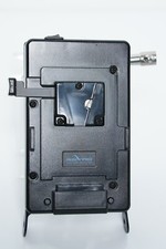 Indipro V-Mount Battery Adapter Plate with D-Tap Output and Mounting Clamp