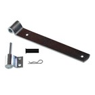 <!--F#f_0-->Ute tray hinge zinc plated bolt left handed 300mm long<!--F/-->
