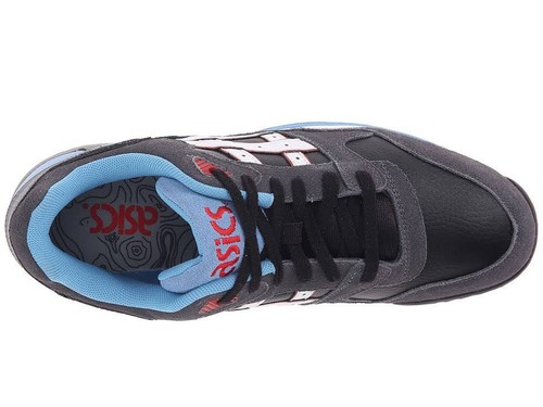 Zapatos de estilo de vida sintéticos negros/blancos ASICS H420L.9001 GT-QUICK para hombre (M) - Imagen 6 de 7
