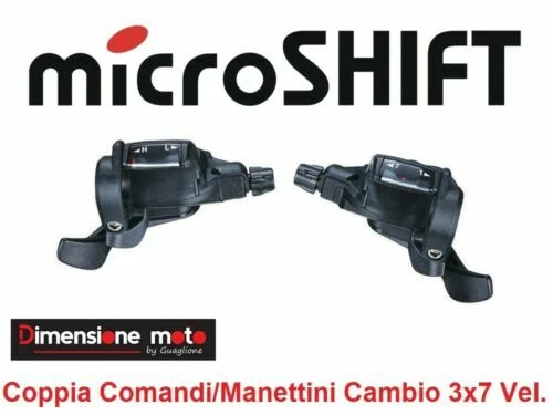 Leve del cambio microSHIFT per biciclette