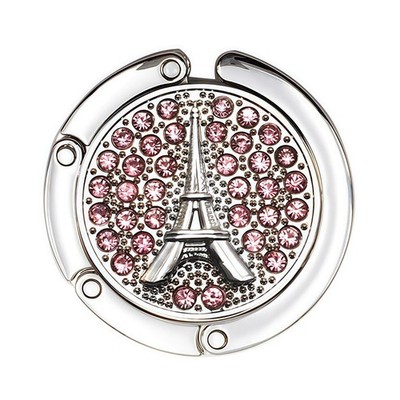 Bestdays Handbag Eiffel Tower Accent Table Hook Purse Hanger (Pink) Pink