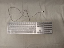 Teclado USB genuino Apple A1243 iMac MacBook G5 con concentrador USB 2171 MB110LL/A