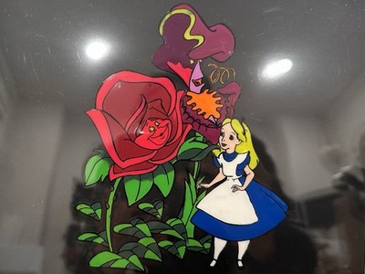 Alice In Wonderland, Black Light Animation Cel