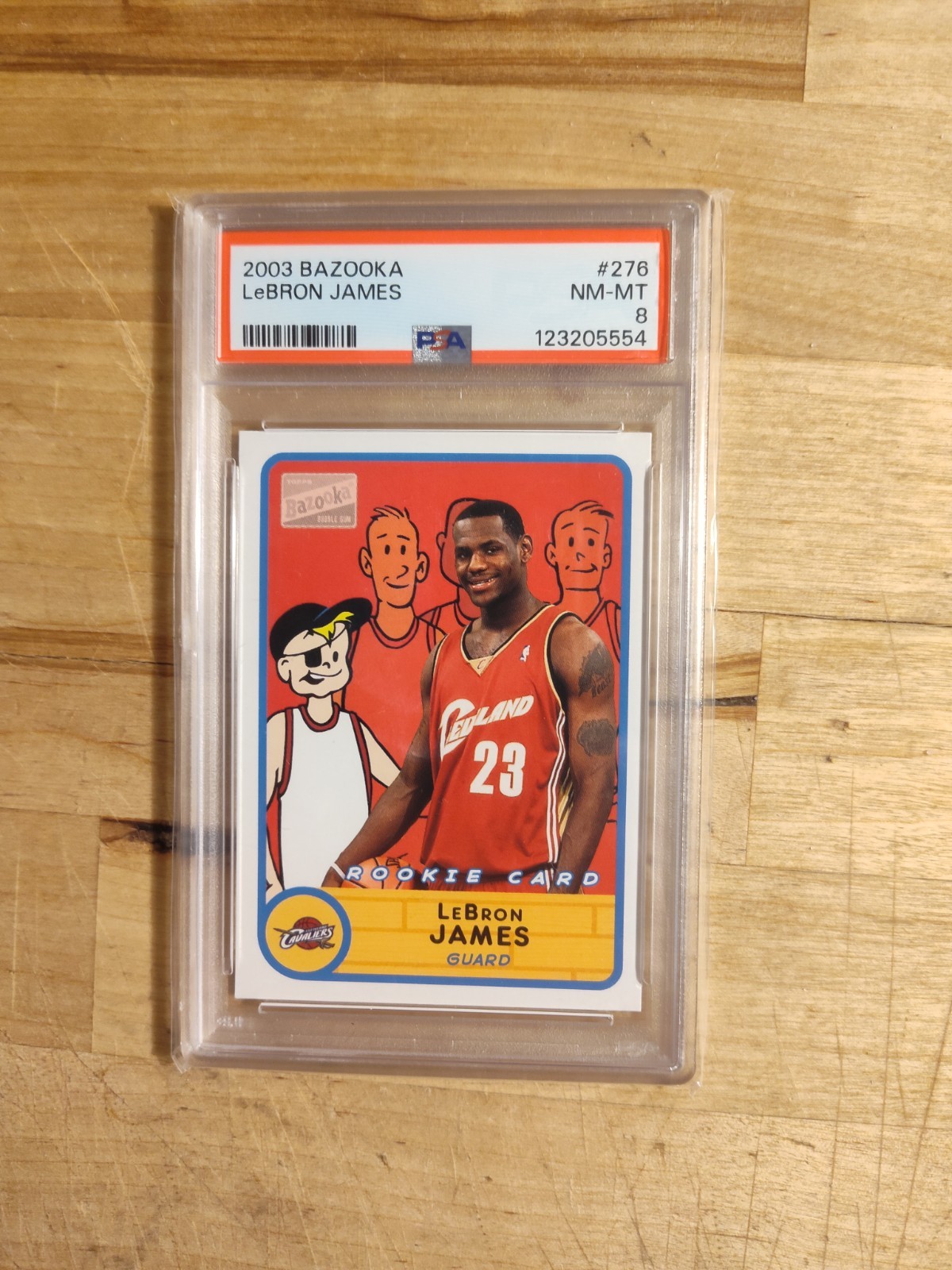 LeBron James 2003 Bazooka #276 Base Price Guide - Sports Card Investor