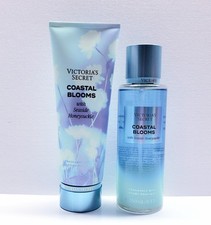 Victoria's Secret COASTAL BLOOMS Fragrance Lotion and Fragrance Mist 2 Pcs 