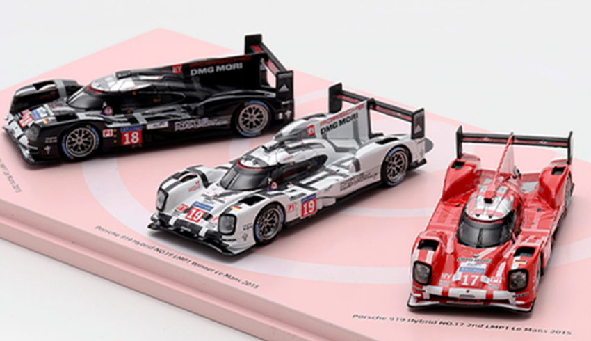 Spark 1/64 919 Hybrid 24H Le Mans 3 Cars Set Suzhou GT Show 2026
