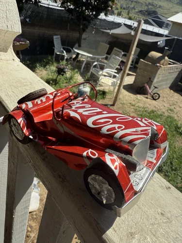 VINTAGE  COKE/COCA COLA TIN CAR