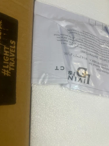 Elegant Lighting LD7310W14BRA Kacey 2-Light 8" Bathroom Sconce,Brass/Clear - Picture 7 of 7