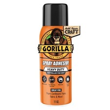 Gorilla Glue 6301502 Spray Adhesive, 14 Fl Oz, Aersol Can, Clear