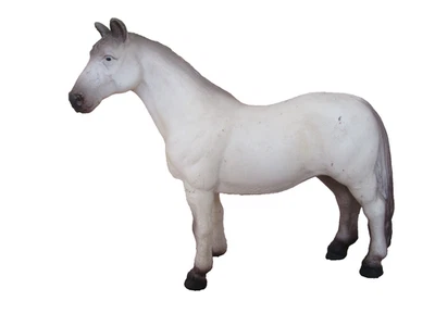 Schleich 13228 Jument Hanovre 1/20 Gris Clair 1995 Figurine Allemagne 924Z - Photo 1/4