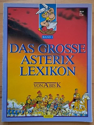 Das grosse Asterix Lexikon A-K - TOP Z1 Sonderband von 1990 EHAPA COMIC-ALBUM - Bild 1 von 3