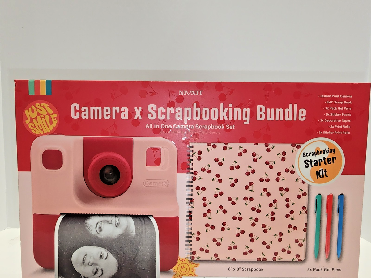 MVMT Camera and Scrapbook Bundle, Cherry, NEW, LOT OF 1 | eBay
