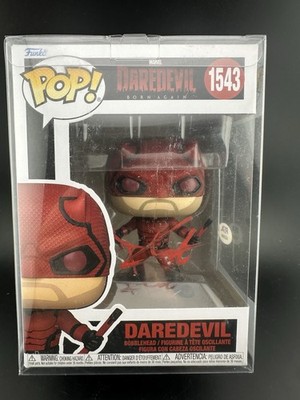 Charlie Cox Signed Daredevil Funko Pop #1543 Autograph Born Again PSA COA