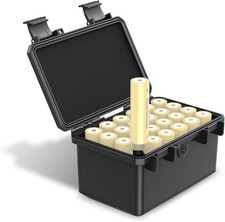24 Slots 21700/20700 Battery Case Holder, Water-Resistant  Shockproof Batte...