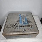 Vintage Hospitality Snack Set From Federal Glass Company