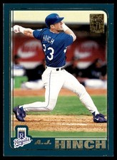 2001 Topps A.J. Hinch Kansas City Royals #469