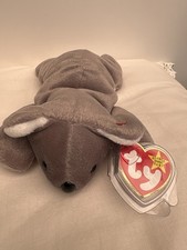 Ty Mel The Grey Koala Beanie Baby Collectible Toy with Tags Mint Retired 1996
