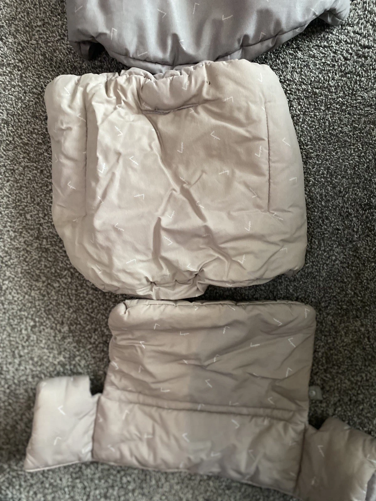 Stokke Tripp Trapp Icon Grey Cushion Set with extra seat cushion