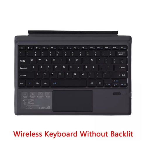 Wireless Keyboard Type Magnetic Cover Trackpad For Microsoft Surface Pro 7/6/5/4 - Picture 17 of 26