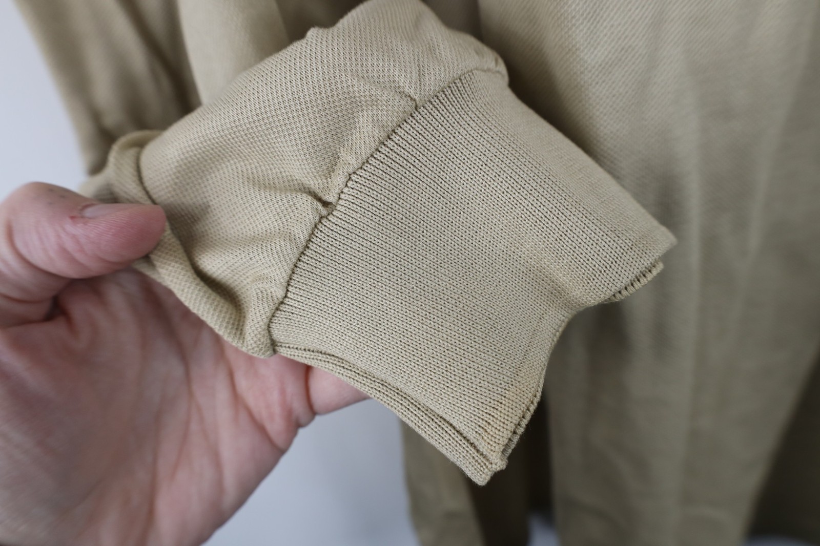 Hugo Boss Golf Mens Size XL Cotton Knit Collared Long Sleeve Polo Shirt Gold thumbnail 8