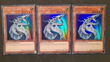 3x Cyber Drache Silver Ultra Rare Deutsch Playset Zane Truesdale Original Art
