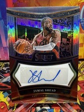 2024-25 Panini Select Jamal Shead Rookie Signatures Auto Silver Prizm RC /249