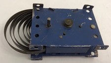 VINTAGE AC GILBERT ERECTOR SET A-48 MECHANICAL Wind-Up MOTOR Blue No Key Working