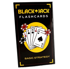 Blackjack Basic Strategy Flashcards for Beginners Casino Game Learning Cards