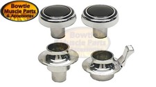6870 Camaro Chevelle Nova Corvette Mono Radio Knob Set 3954238 3954239 3954240