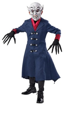 Halloween Crypt Vampire Costume Small 4-6 Age +3 Blue Brand New Costume