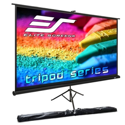 Elite Screens Tripod Series, 72-INCH 16:9, Indoor Outdoor Projector Screen, 8...