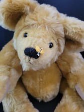 Vintage Annette Funicello Jointed Teddy Bear BUMBLE BEE On Nose 24" Collectible