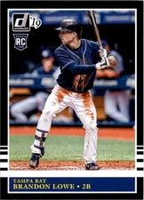 2019 Donruss Baseball Card #232 Brandon Lowe RETRO