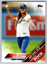 2016 Topps Update First Pitch #FP-10 Jojo Fletcher Los Angeles Dodgers