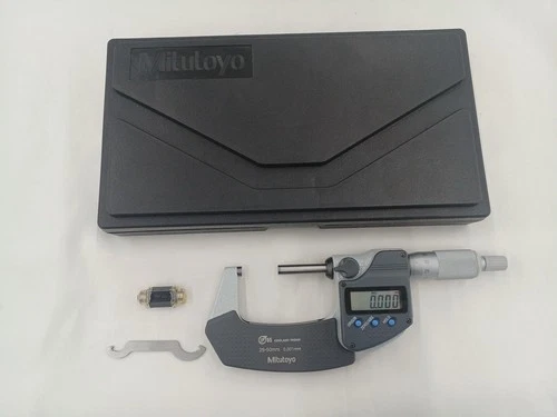 Mitutoyo 293-240-30 Coolant Proof Micrometer 0-1 Inch Mitutoyo 293-231-30 MDC-50MX Coolant Proof Digimatic Micrometer 25-50 mm