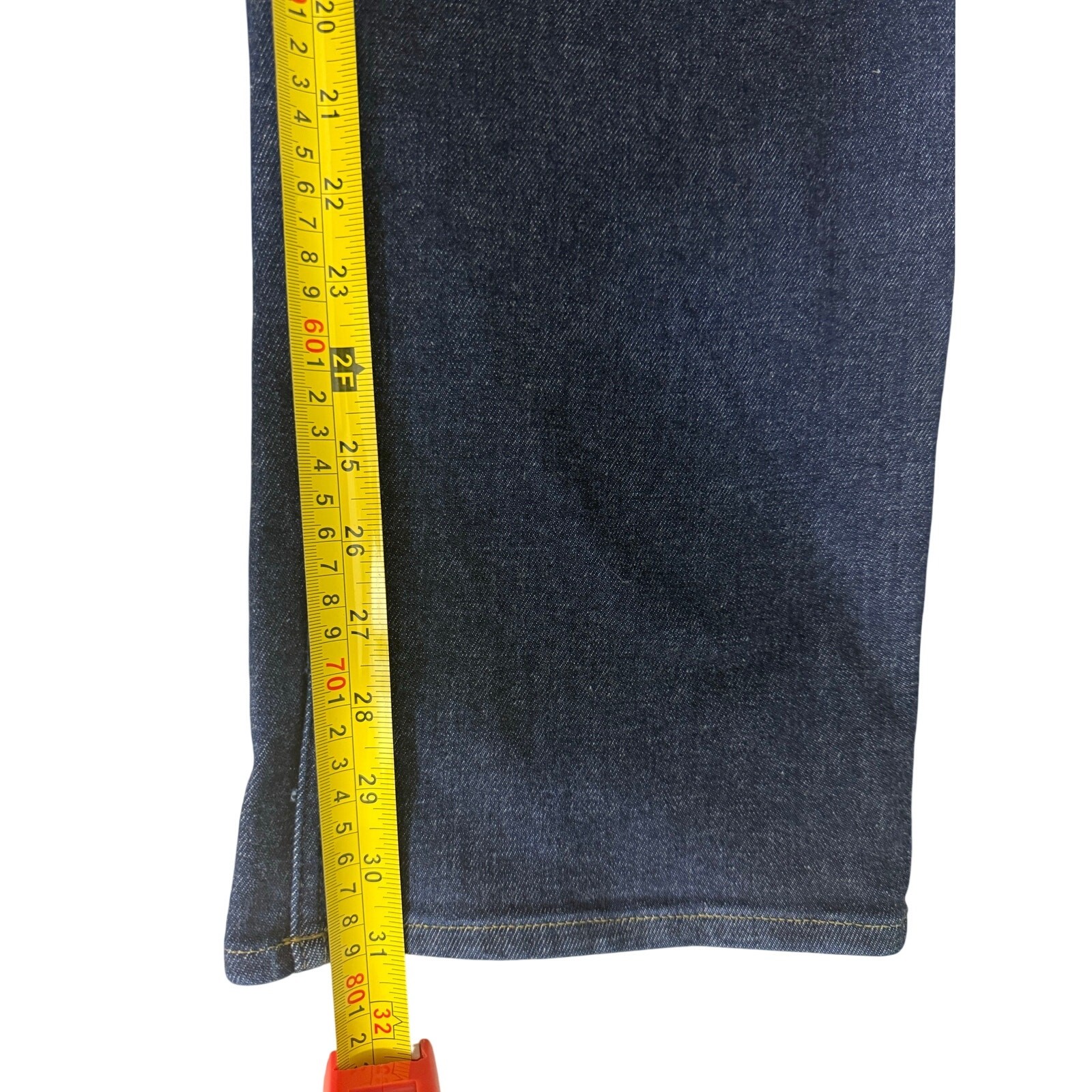 SPANX SPANXshape Pull-On Raw Indigo Straight Leg … - image 9
