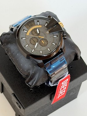 Diesel DZ4479 Mega Chief Analog Chronograph S/Steel Mens Watch 