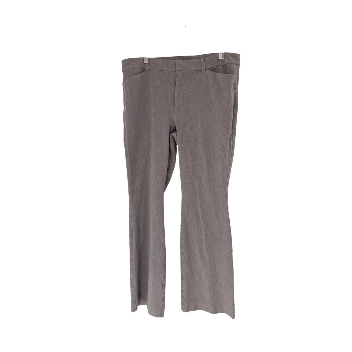 Flared Gray Plus Pants for Women for sale | eBay